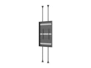 Multibrackets M Pro Series Enclosure 85" Floor to Ceiling Large Black Signage Display Enclosures Multibrackets