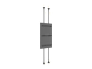 Multibrackets M Pro Series Enclosure 85" Floor to Ceiling Large Black Signage Display Enclosures Multibrackets