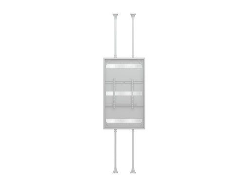 Multibrackets M Pro Series Enclosure 85" Floor to Ceiling Large White Signage Display Enclosures Multibrackets