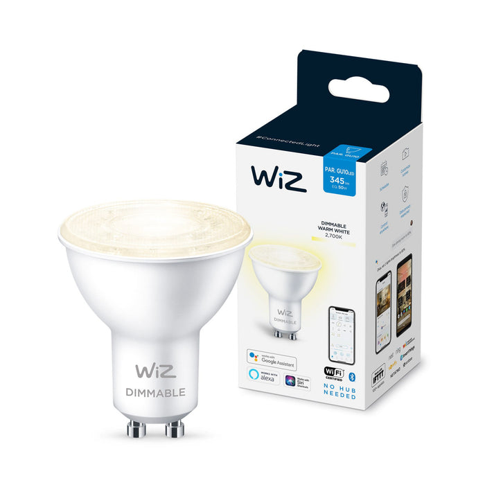 Wiz Connected Spot 4.9W (Eq.50W) PAR16 GU10 White Smart Lighting - 929002448102