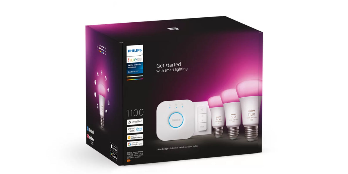Philips Hue Ok Google Switch On The Lights Philips Hue Starter Kit