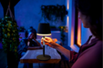 Philips Hue Go Portable Table Lamp Black Smart Lighting - 929003128501