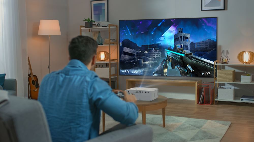 Optoma UHD35STx 4K UHD Gaming and Home Entertainment Projector - 3600 Lumens Projector Optoma