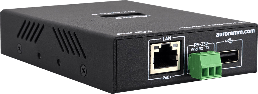 Aurora Multimedia DTX-AMP25-M Dante 25 Watt PoE+ Amplifier Aurora Amplifier Aurora