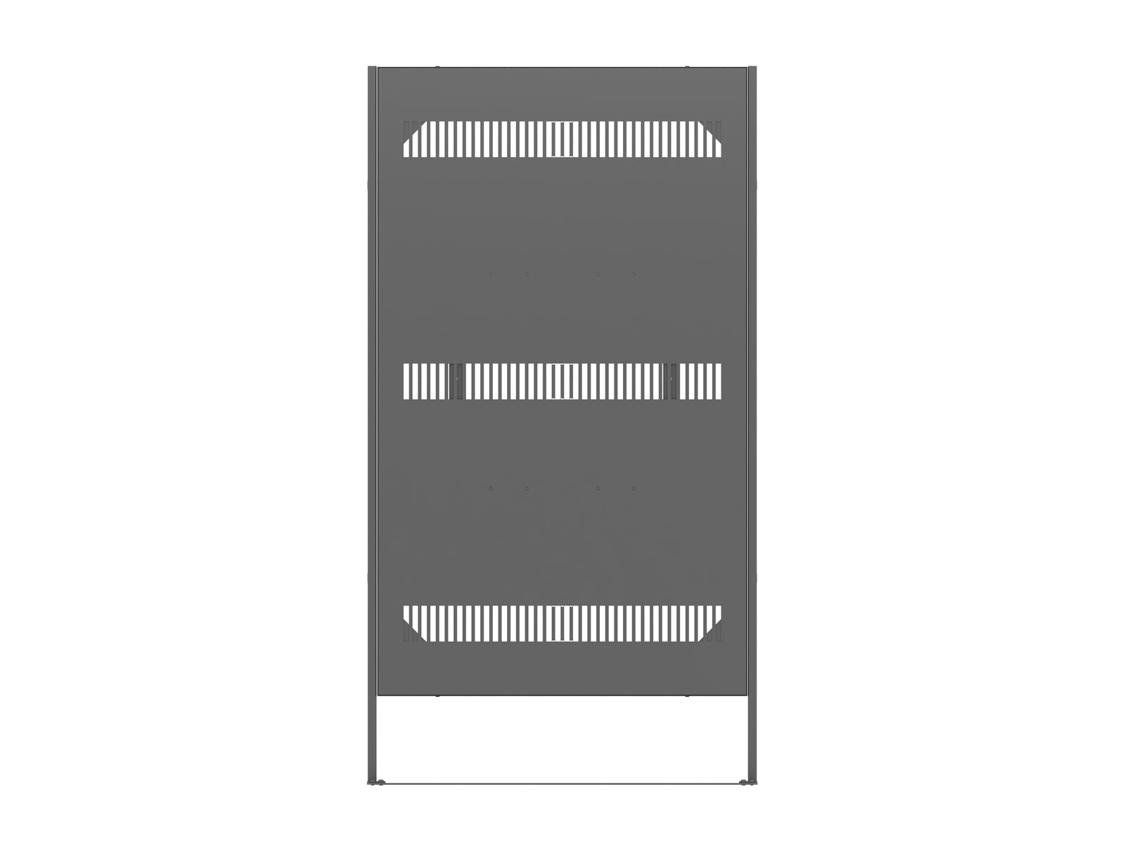 Multibrackets M Pro 75" Digital Signage Totem Enclosure with Floorbase | 7350022739307