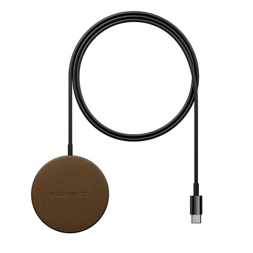 Alogic LWCMSDB Magsafe Compatible Wireless Charger - Dark Brown