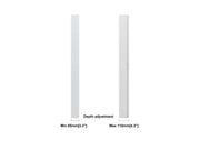 Multibrackets M Pro Series Enclosure 46" High Brightness Wall Small White Signage Display Enclosures Multibrackets