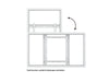 Multibrackets M Pro Series Enclosure 46" High Brightness Wall Small White Signage Display Enclosures Multibrackets