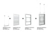 Multibrackets M Pro Series Enclosure 46" High Brightness Wall Small White Signage Display Enclosures Multibrackets