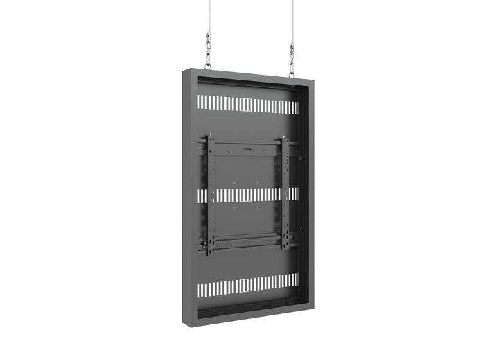 Multibrackets M Pro Series Enclosure 46" High Brightness Wire Small Black Signage Display Enclosures Multibrackets