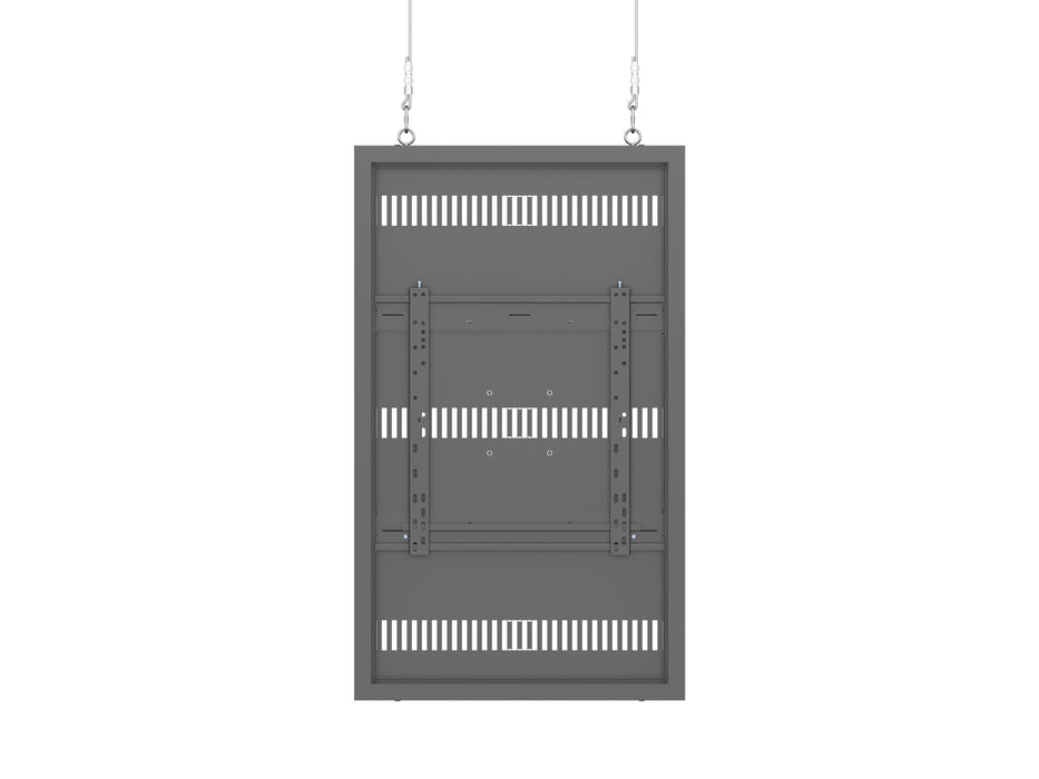 Multibrackets M Pro Series Enclosure 46" High Brightness Wire Small Black Signage Display Enclosures Multibrackets