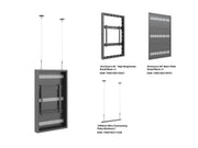 Multibrackets M Pro Series Enclosure 46" High Brightness Wire Small Black Signage Display Enclosures Multibrackets