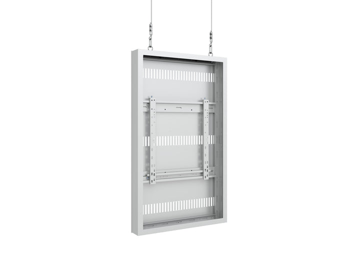 Multibrackets M Pro Series Enclosure 46" High Brightness Wire Small White Signage Display Enclosures Multibrackets