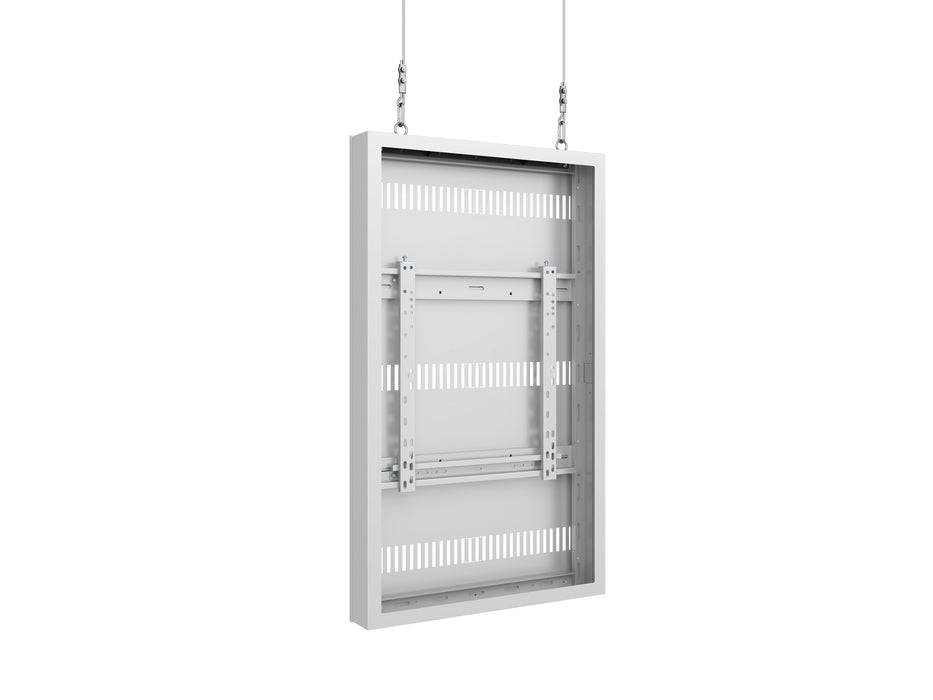 Multibrackets M Pro Series Enclosure 46" High Brightness Wire Small White Signage Display Enclosures Multibrackets