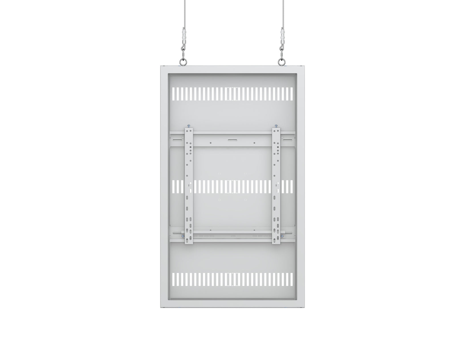 Multibrackets M Pro Series Enclosure 46" High Brightness Wire Small White Signage Display Enclosures Multibrackets