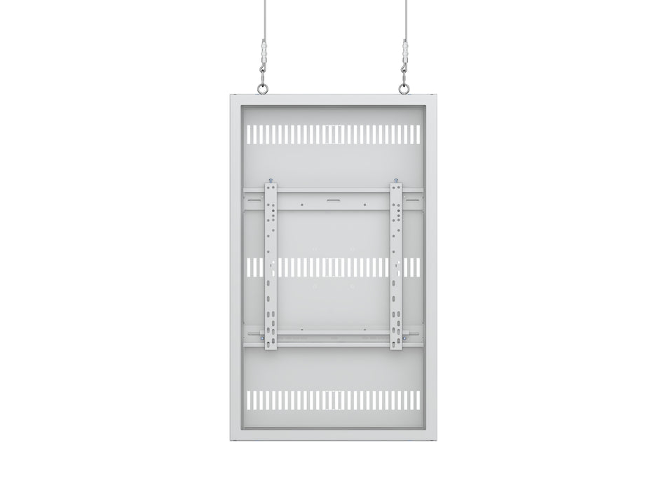 Multibrackets M Pro Series Enclosure 46" High Brightness Wire Small White Signage Display Enclosures Multibrackets