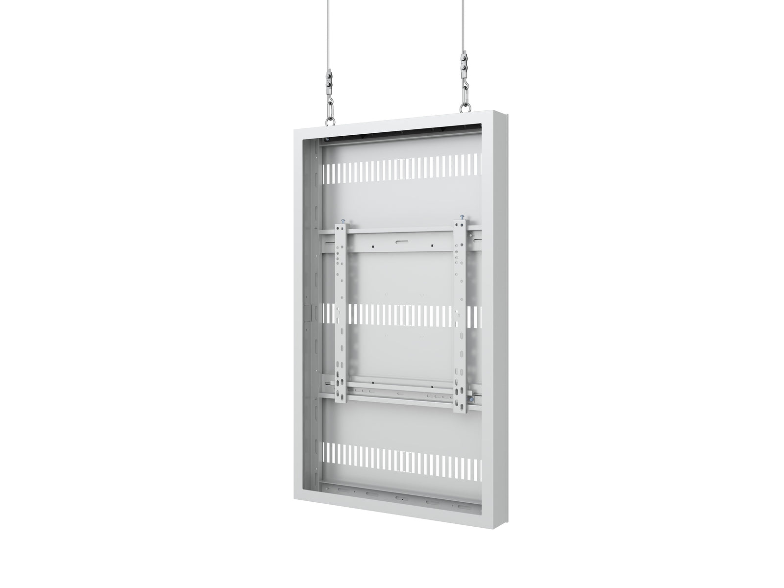 Multibrackets M Pro Series Enclosure 46" High Brightness Wire Small White Signage Display Enclosures Multibrackets