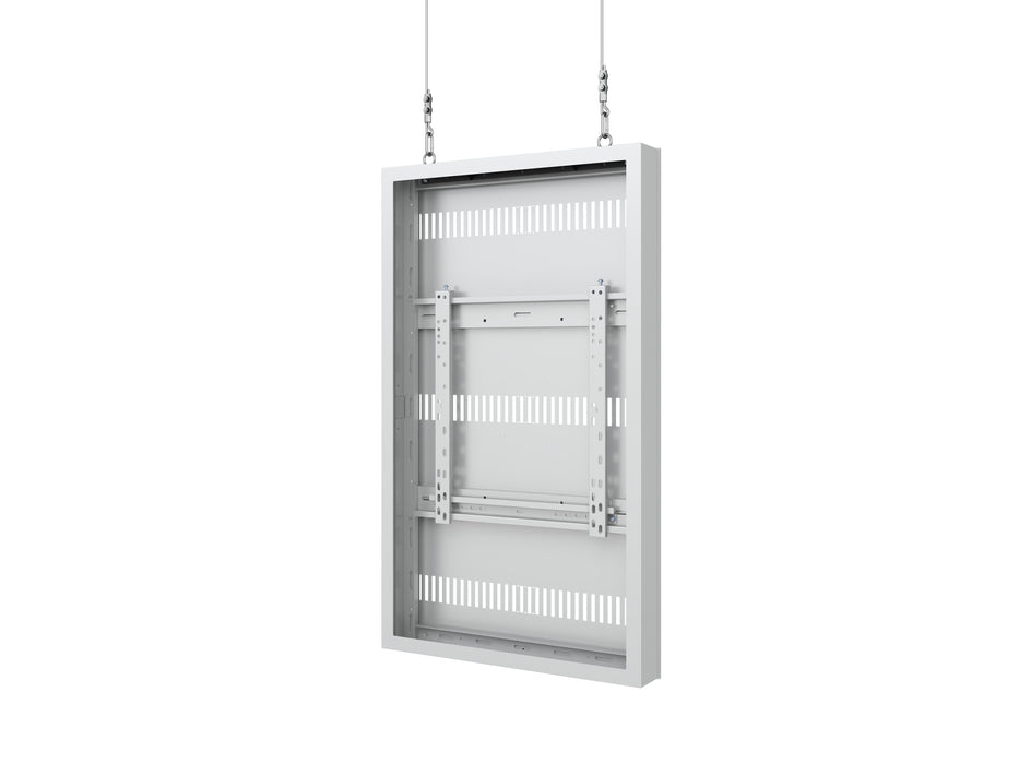 Multibrackets M Pro Series Enclosure 46" High Brightness Wire Small White Signage Display Enclosures Multibrackets