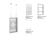 Multibrackets M Pro Series Enclosure 46" High Brightness Wire Small White Signage Display Enclosures Multibrackets