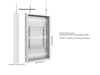 Multibrackets M Pro Series Enclosure 46" High Brightness Wire Small White Signage Display Enclosures Multibrackets