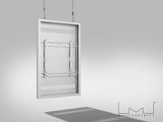 Multibrackets M Pro Series Enclosure 46" High Brightness Wire Small White Signage Display Enclosures Multibrackets