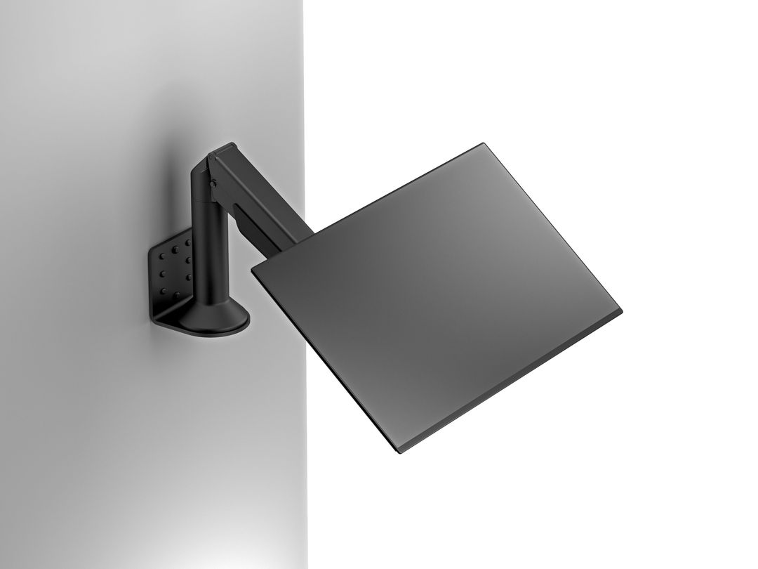 Multibrackets 15" - 34" M VESA Gas Lift Arm Desk or Wall Basic Black Monitor Arm Desk Mount Multibrackets