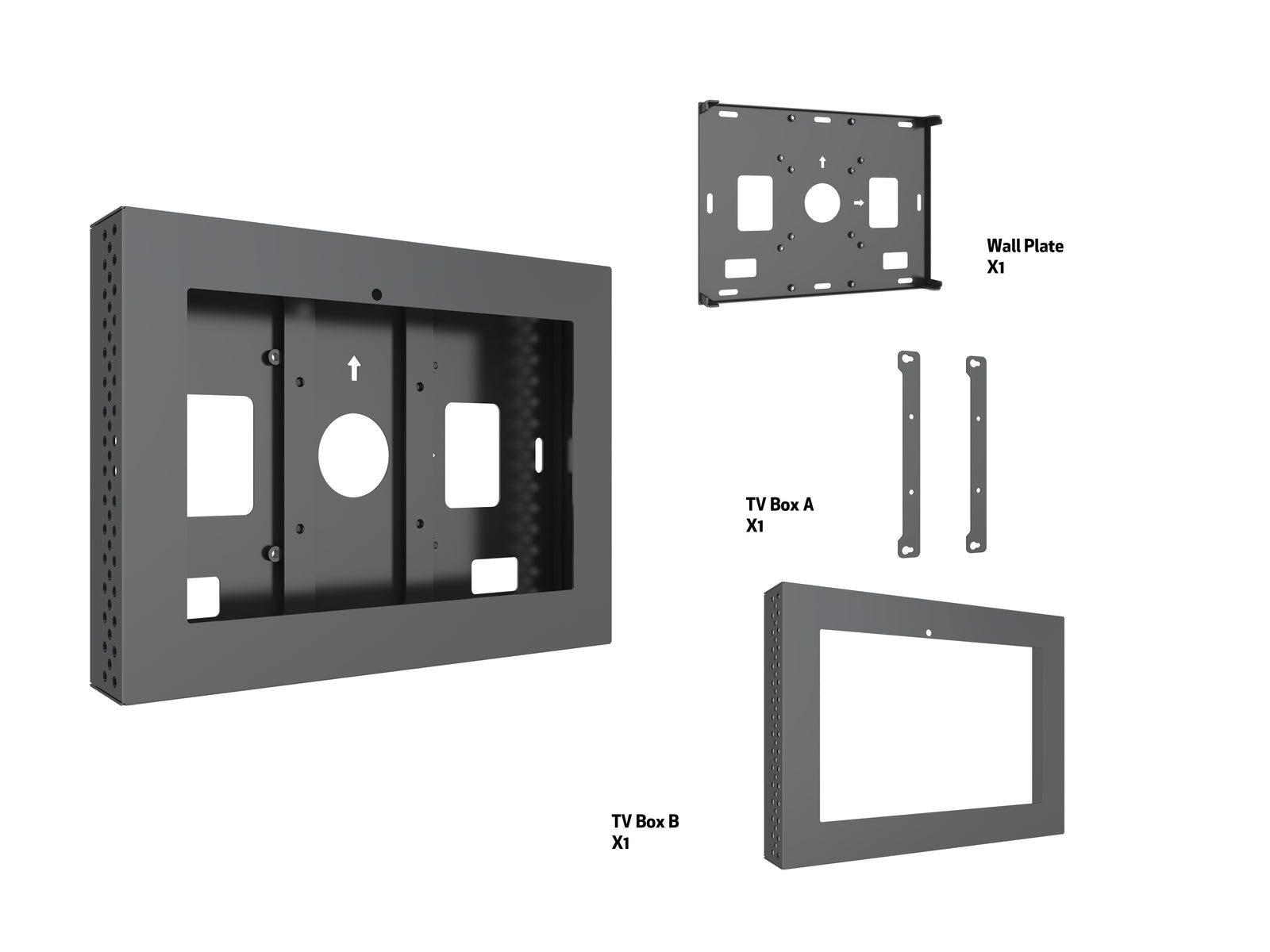 Multibrackets M Pro Series Enclosure ELO & Philips 10" Signage Display Enclosures Multibrackets