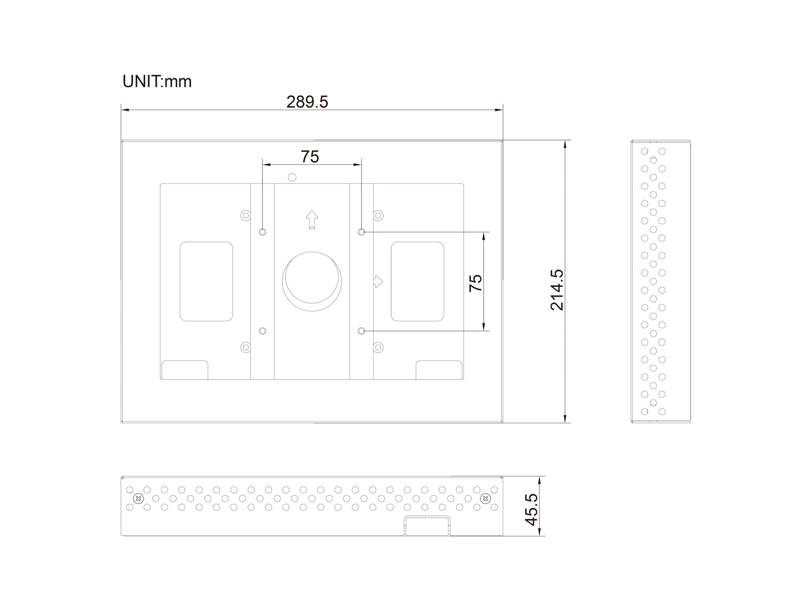 Multibrackets M Pro Series Enclosure ELO & Philips 10" Signage Display Enclosures Multibrackets