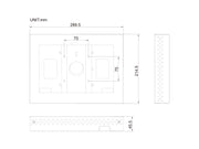 Multibrackets M Pro Series Enclosure ELO & Philips 10" Signage Display Enclosures Multibrackets