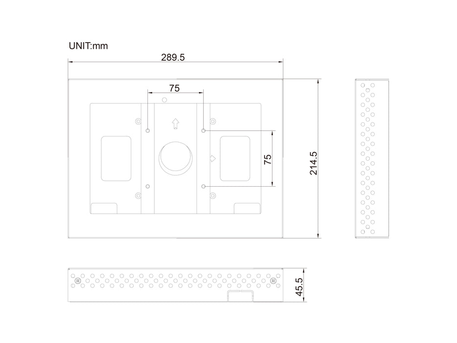 Multibrackets M Pro Series Enclosure ELO & Philips 10" Signage Display Enclosures Multibrackets