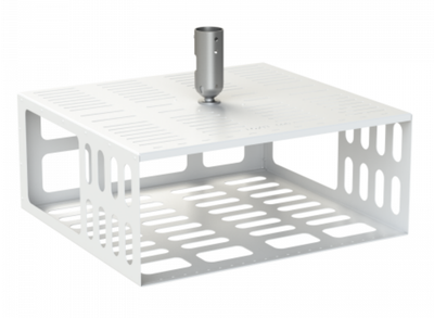 Loxit 9428 Projector Security Case Extra Large With 50mm Pole Adapter - White Loxit Projector Mount Loxit