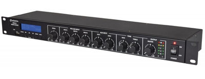 Adastra Rack Mixer With Bluetooth & USB/FM Player | 953.028UK Audio Mixer Adastra