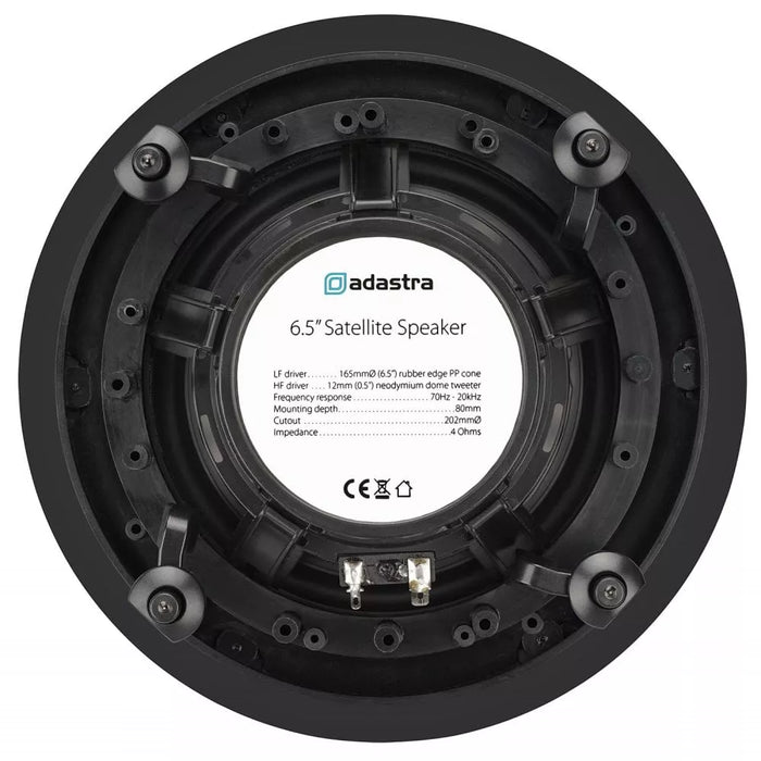 Adastra BCS65S 6.5" 20W Bluetooth Ceiling Speakers Set Ceiling Speaker Adastra