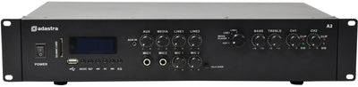 Adastra A2 Stereo PA Amplifier 2 x 200W | 953.402UK Audio Amplifier Adastra