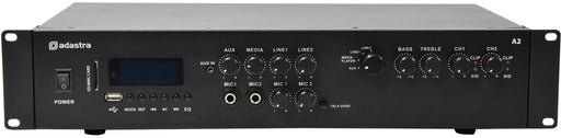 Adastra A2 Stereo PA Amplifier 2 x 200W | 953.402UK Audio Amplifier Adastra