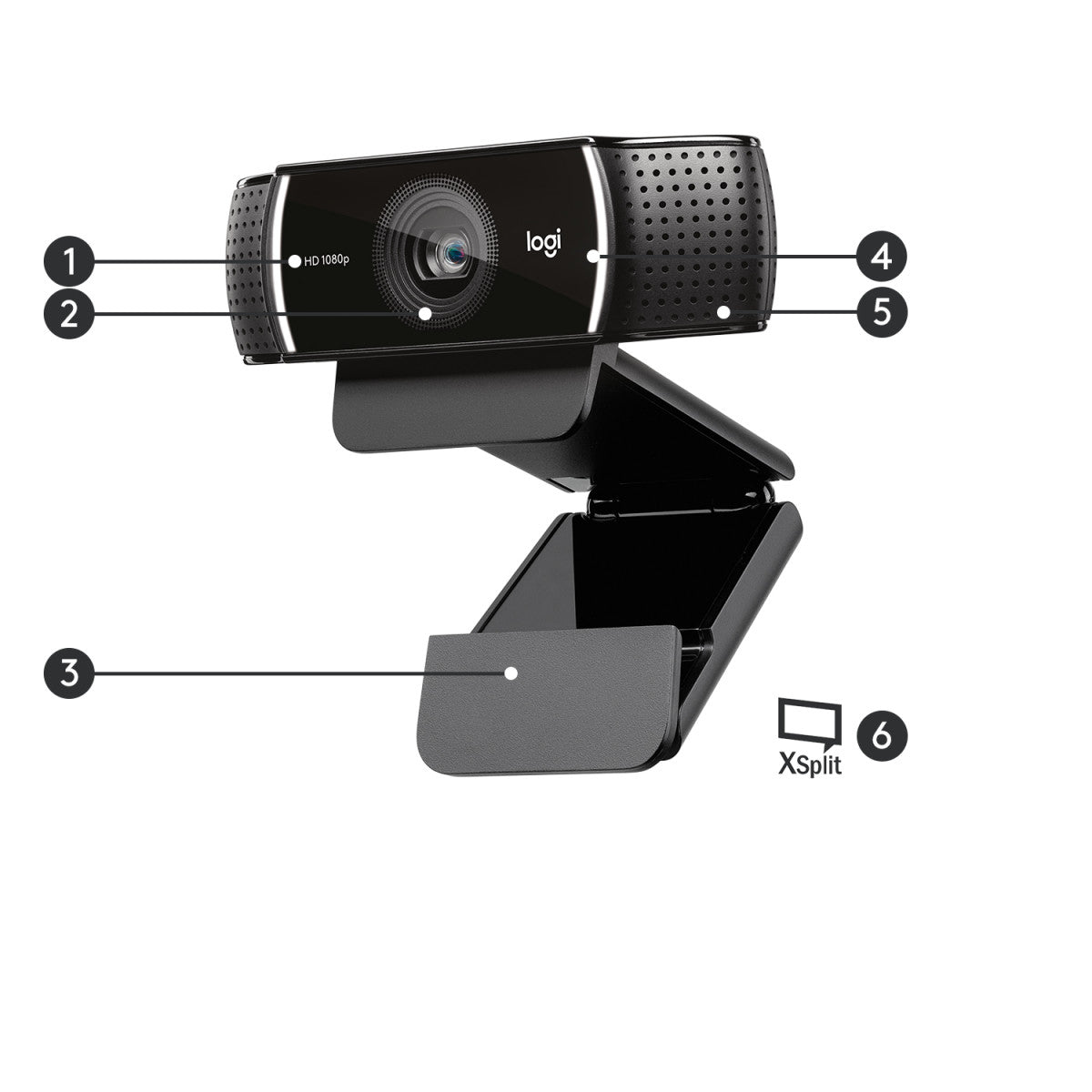 Logitech C922 Pro HD Stream Webcam Meeting Room Equipment Logitech