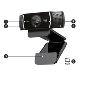 Logitech C922 Pro HD Stream Webcam Meeting Room Equipment Logitech