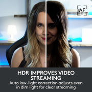 Logitech Brio 4K Webcam With HDR and Noise-Canceling Microphones Meeting Room Equipment Logitech
