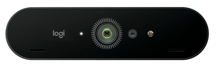 Logitech Brio 4K Webcam With HDR and Noise-Canceling Microphones Meeting Room Equipment Logitech