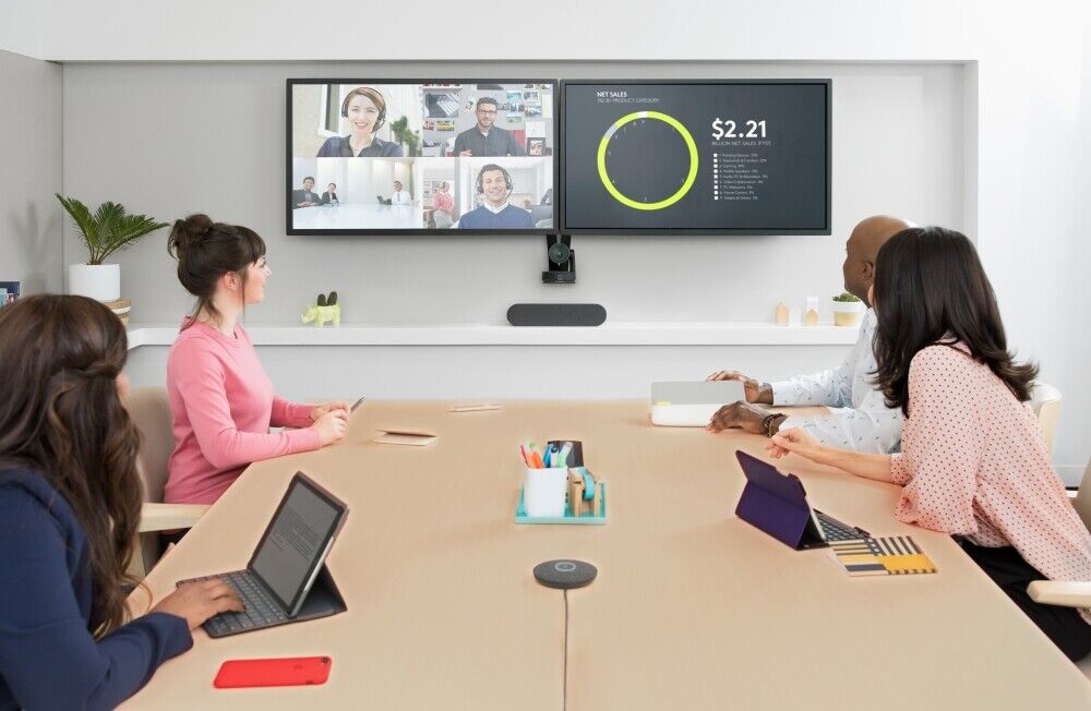 Logitech 960-001242 Rally Plus Video Conferencing Camera System - Black Video Conferencing System Logitech