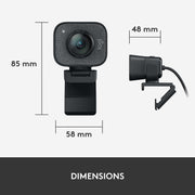 Logitech StreamCam Full HD 1080p Streaming Webcam Meeting Room Equipment Logitech