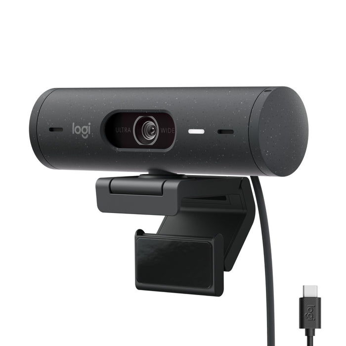 Logitech Brio 505 1920 x 1080 4 MP Colour Webcam Meeting Room Equipment Logitech