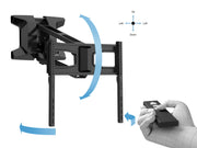 Multibrackets M Motorised Pull Down Full Motion Flexarm TV Wall Mount - 37" to 70" Screen Wall Mount Bracket Multibrackets