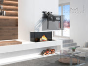 Multibrackets M Motorised Pull Down Full Motion Flexarm TV Wall Mount - 37" to 70" Screen Wall Mount Bracket Multibrackets
