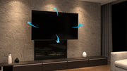 Multibrackets M Motorised Pull Down Full Motion Flexarm TV Wall Mount - 37" to 70" Screen Wall Mount Bracket Multibrackets