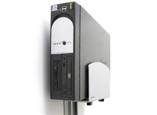 Ergotron Vertical Universal CPU Holder (Silver) | 97-468-202 Ergotron CPU Holder Ergotron