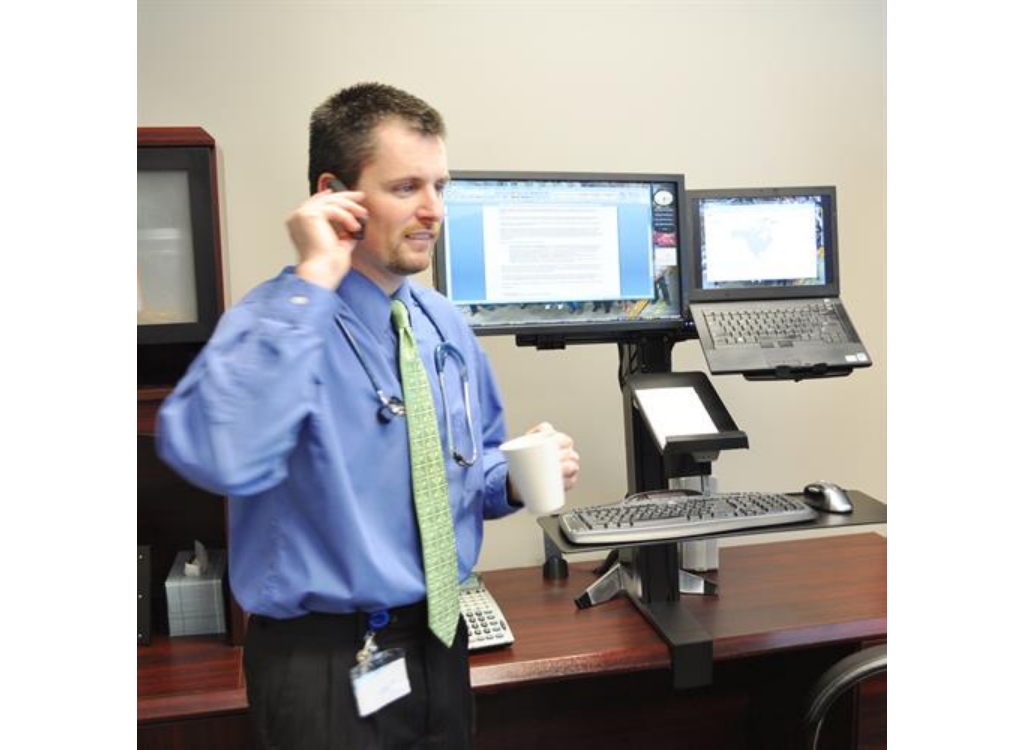 Ergotron Tablet/Document Holder for WorkFit-S | 97-558-200 Mounting Accessory Ergotron