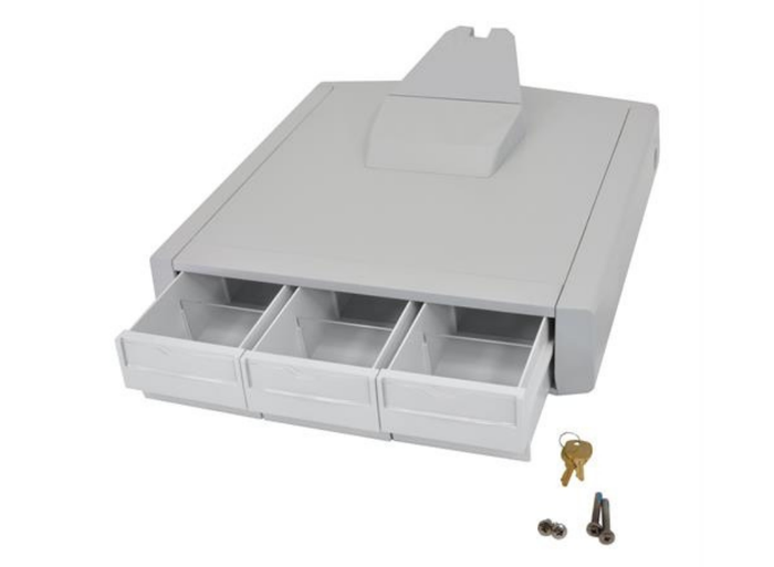 Ergotron SV Primary Storage Drawer, Triple | 97-865 AV Accessory Ergotron