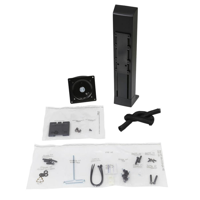 Ergotron WorkFit Single HD Monitor Kit, Universal | 97-936-085 Mounting Kit Ergotron