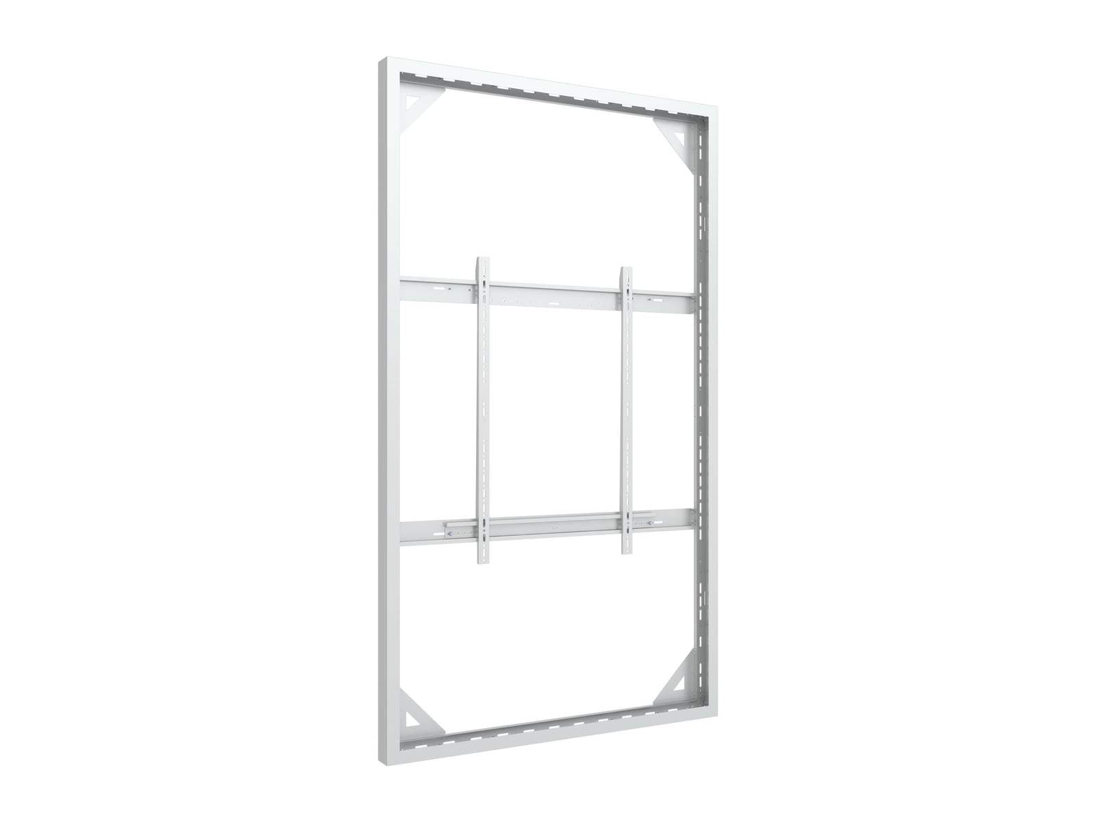 Multibrackets M Pro Series Enclosure 98" Wall Slim Large White Signage Display Enclosures Multibrackets